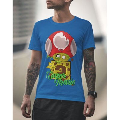 Мъжка тениска Super Mario - zombie art